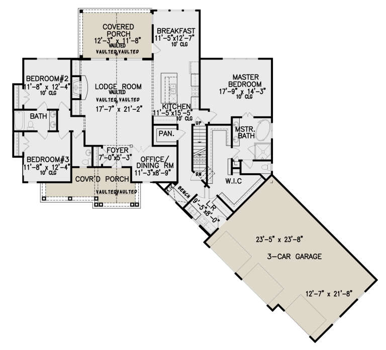 House Plan House Plan #24690 Drawing 1