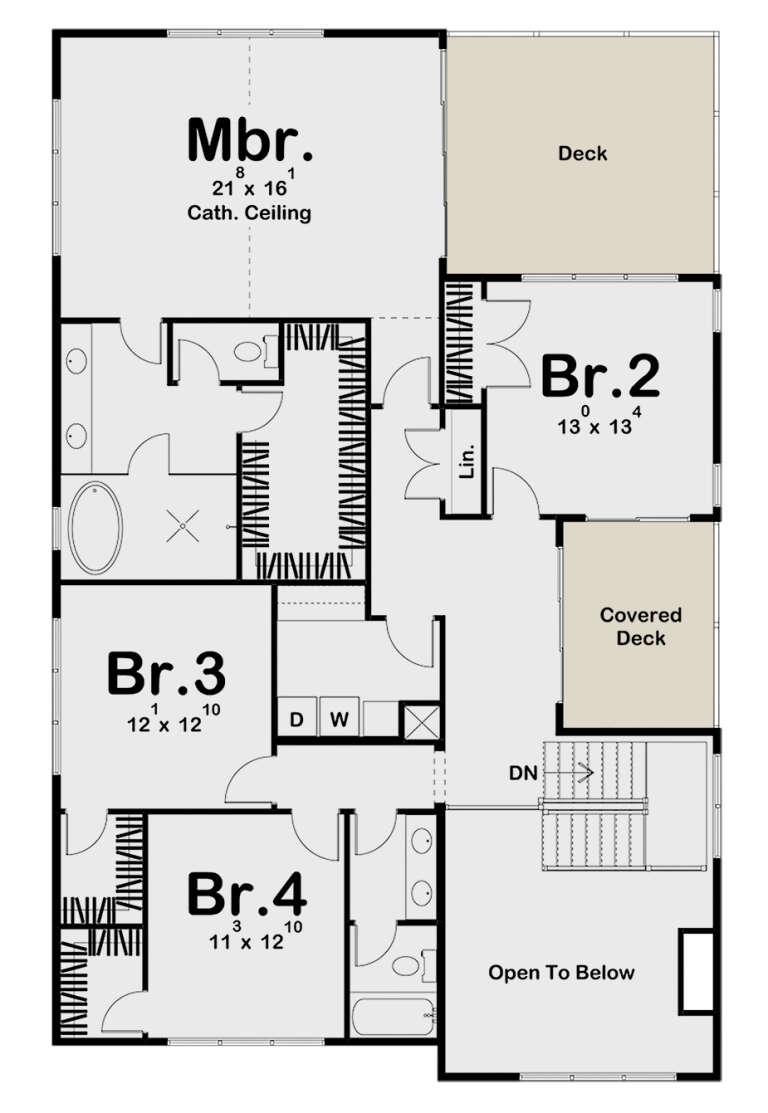 House Plan House Plan #24746 Drawing 2