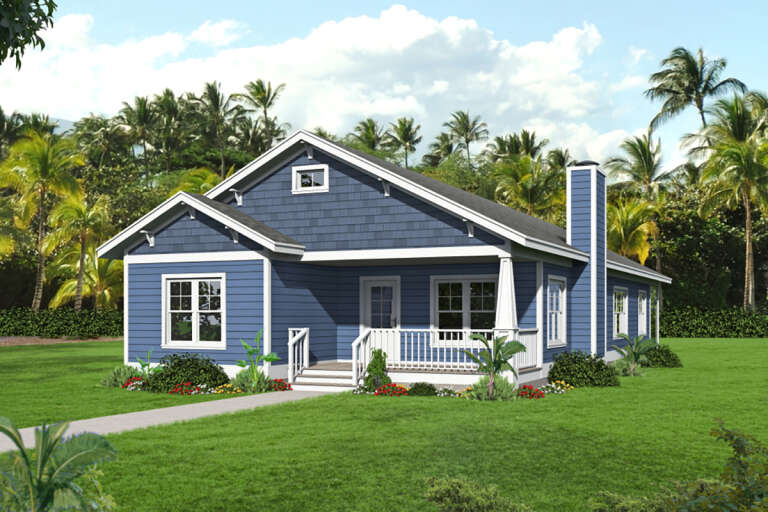 House Plan House Plan #24756 Front Elevation 