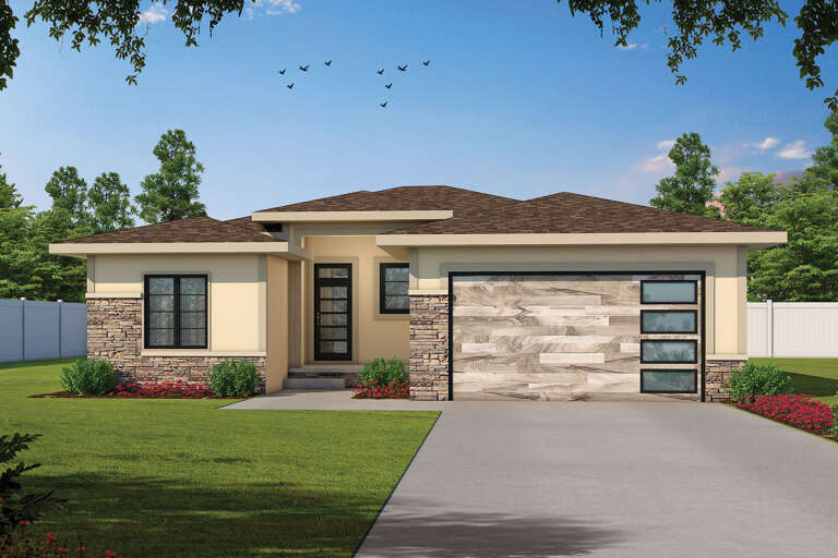 House Plan House Plan #24771 Front Elevation 