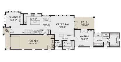 Main Floor for House Plan #2559-00850