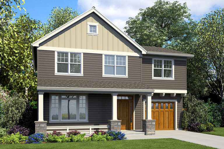 House Plan House Plan #24790 Front Elevation 