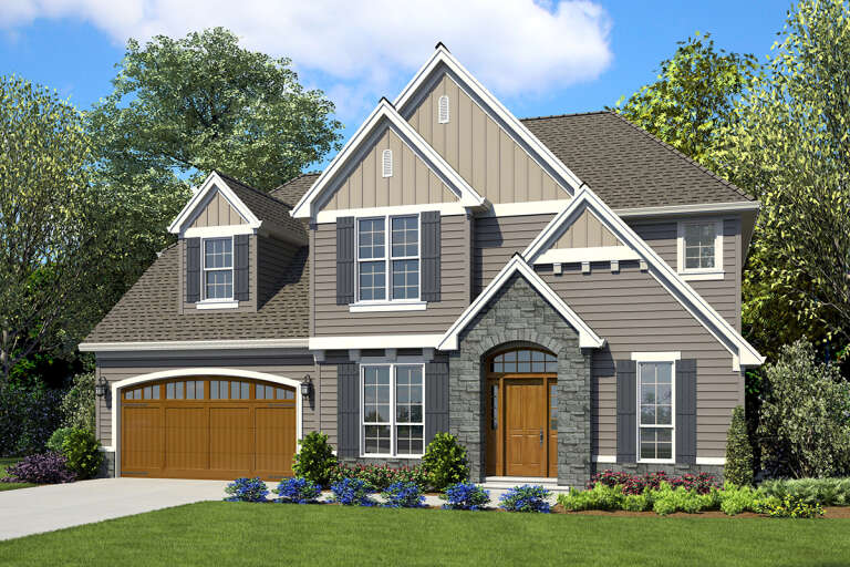 House Plan House Plan #24793 Front Elevation 