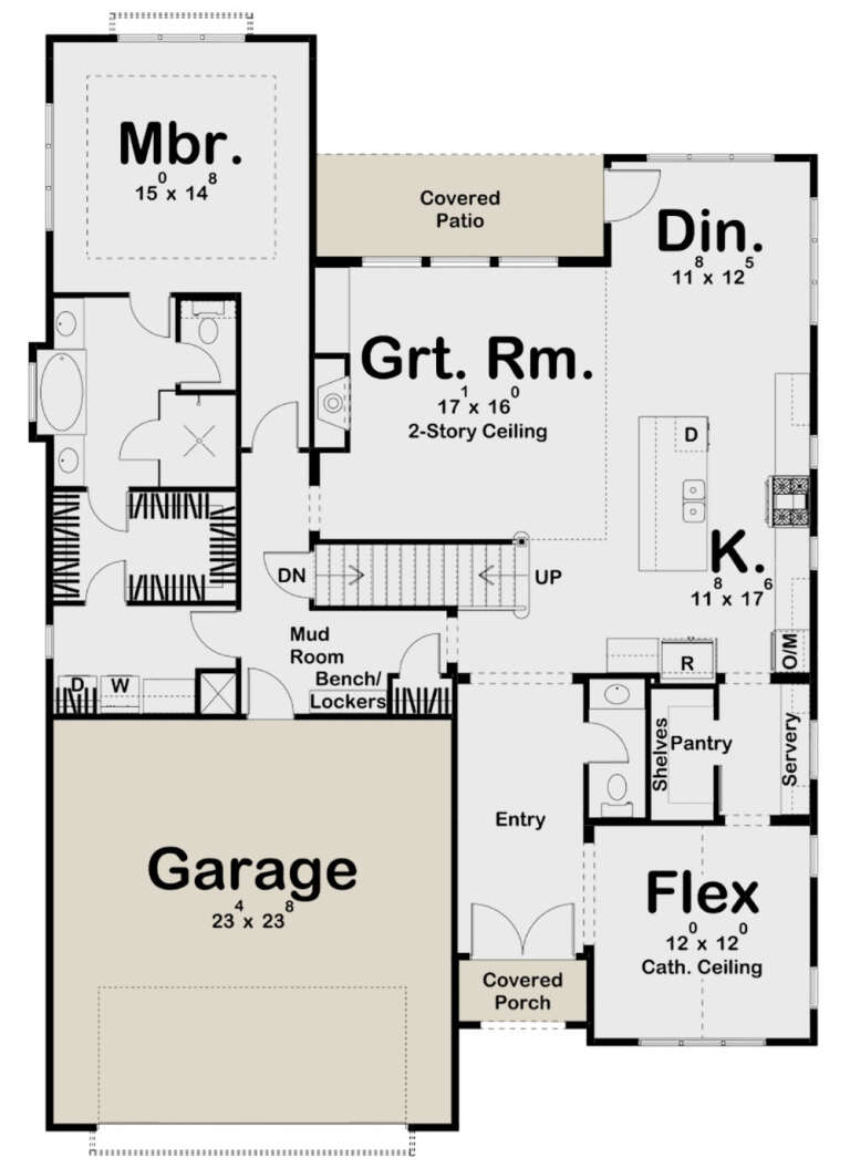 House Plan House Plan #24804 Drawing 1