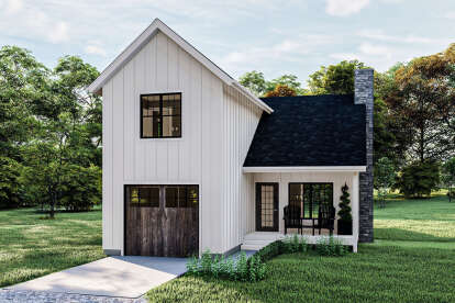 Modern Farmhouse House Plan #963-00449 Elevation Photo