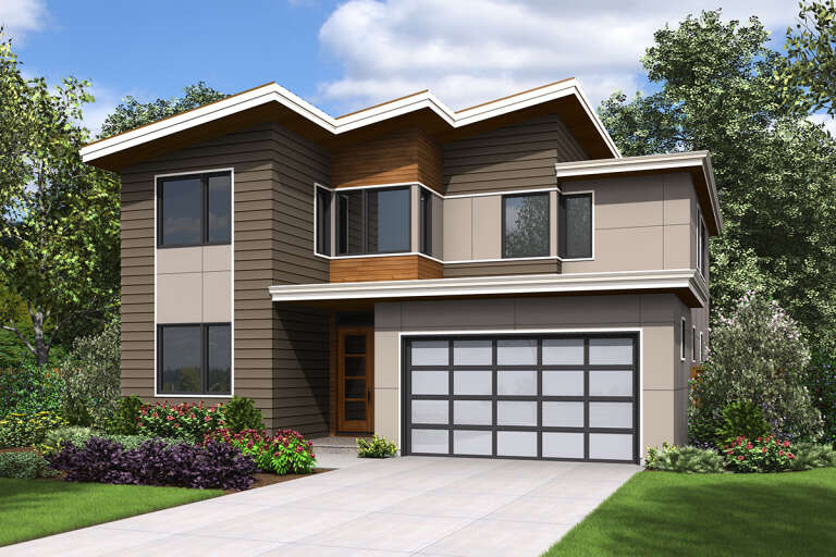 House Plan House Plan #24846 Front Elevation 