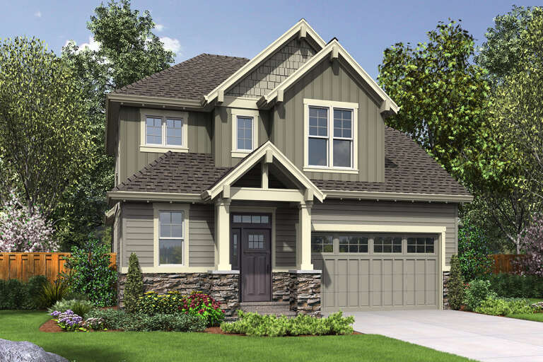 House Plan House Plan #24879 Front Elevation 