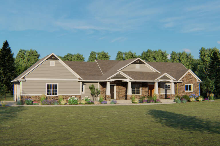 House Plan House Plan #24927 Front Elevation 