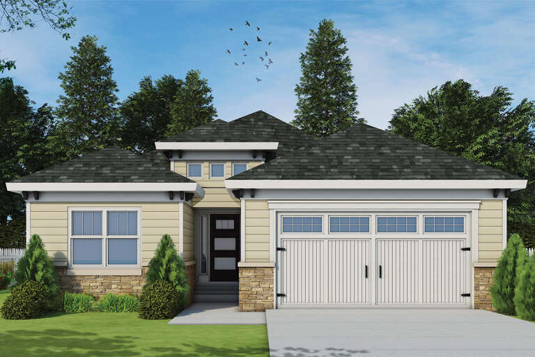 House Plan House Plan #24945 Front Elevation 