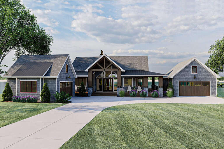 House Plan House Plan #25000 Front Elevation 