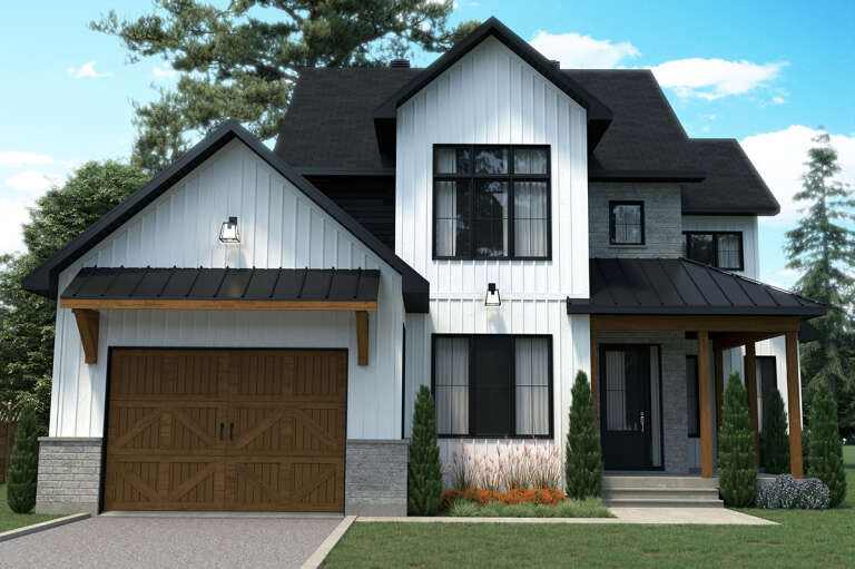 House Plan House Plan #25061 Front Elevation 