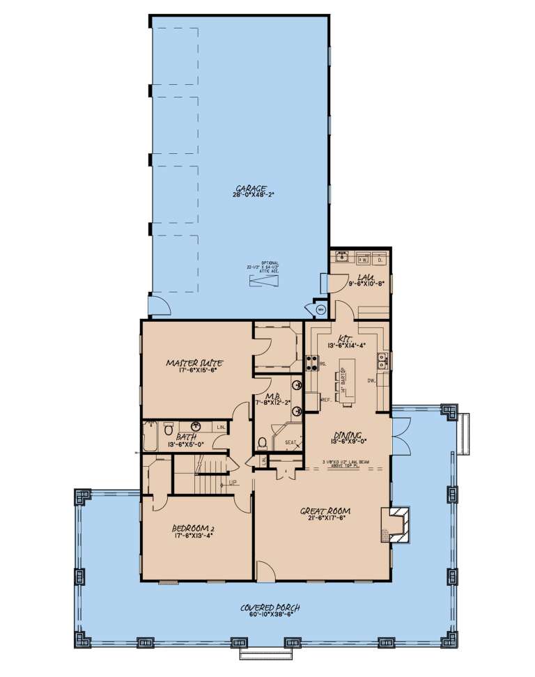House Plan House Plan #25093 Drawing 1