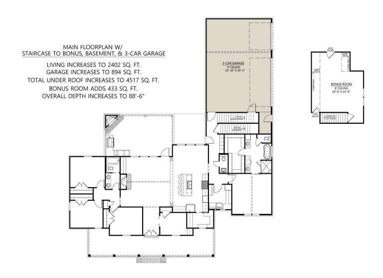 House Plan House Plan #25141 Drawing 4