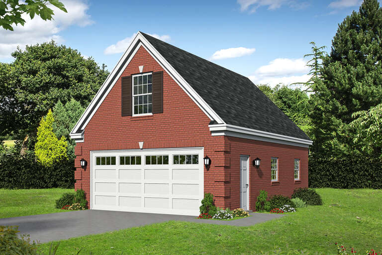 House Plan House Plan #25179 Front Elevation 