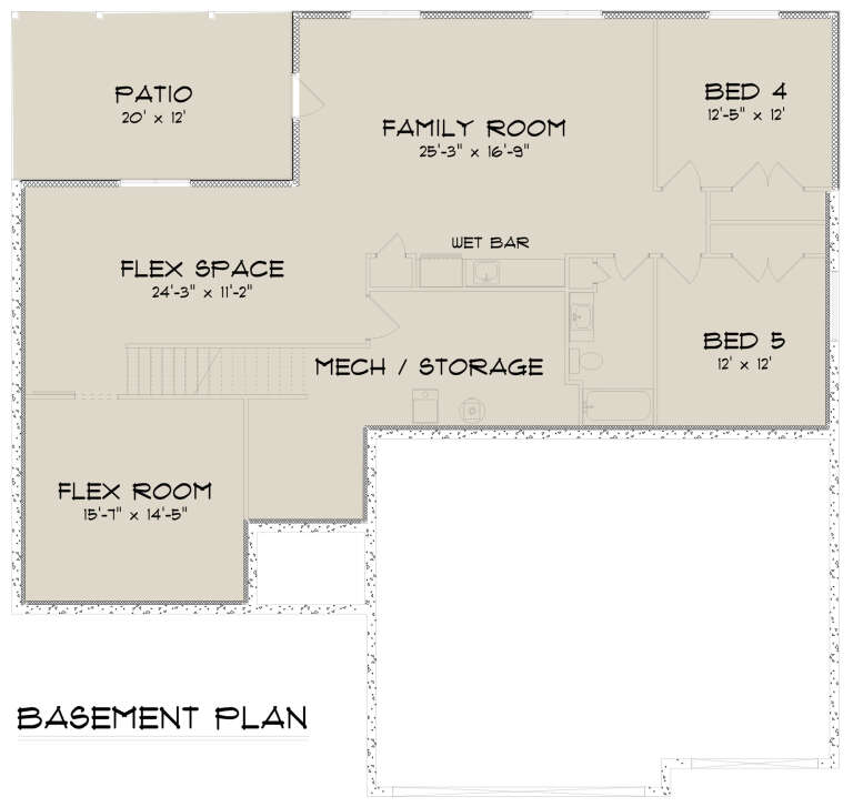 House Plan House Plan #25239 Drawing 2