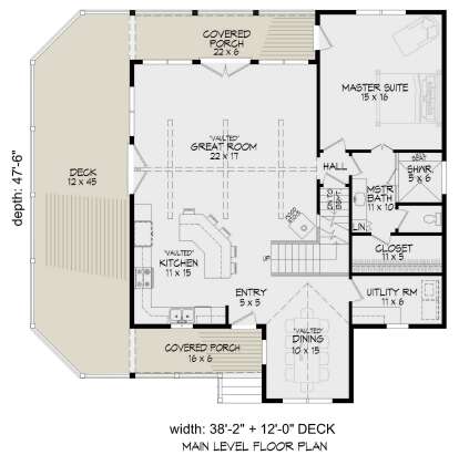 Main Floor for House Plan #940-00309