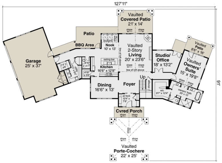 House Plan House Plan #25256 Drawing 1