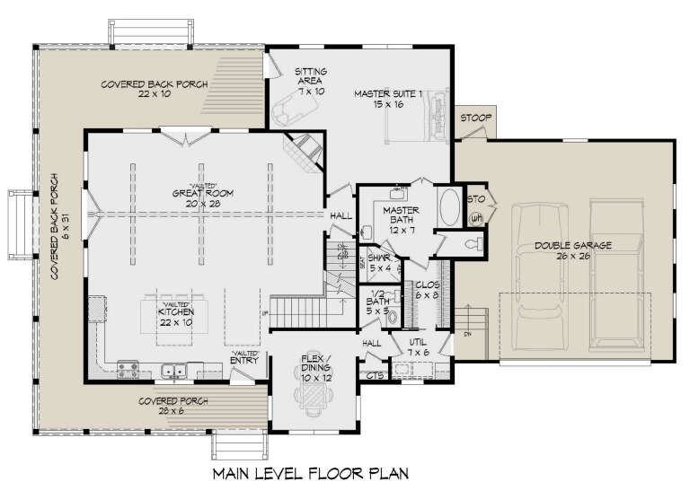 House Plan House Plan #25280 Drawing 1