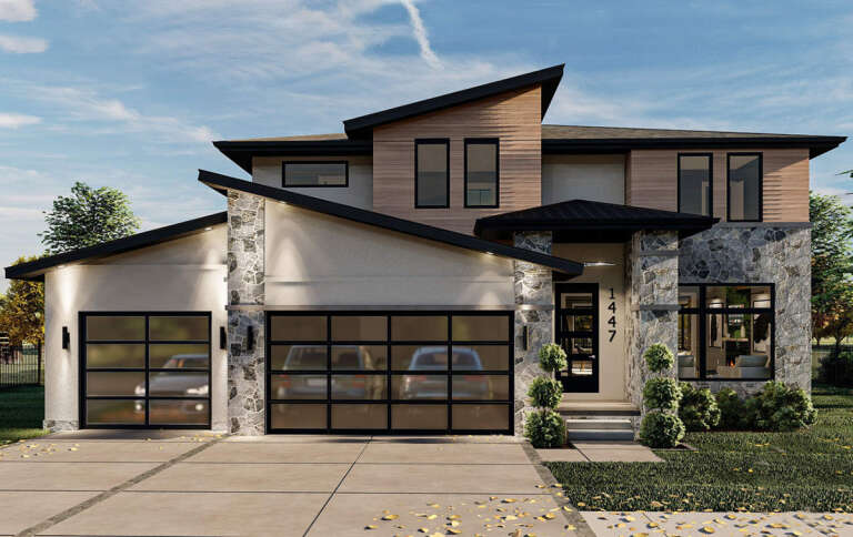 House Plan House Plan #25321 Front Elevation 