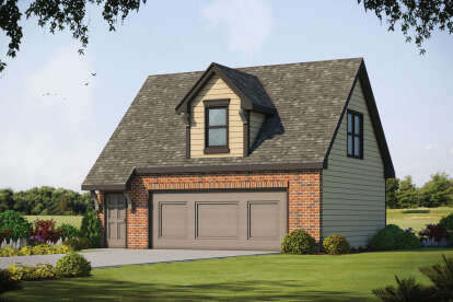Craftsman House Plan #402-01685 Elevation Photo
