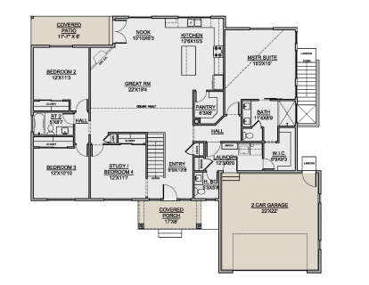 Main Floor for House Plan #7306-00024