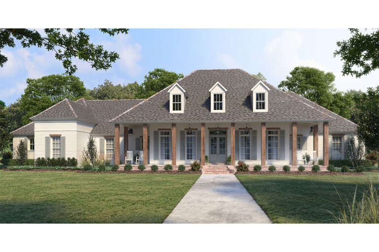 House Plan House Plan #25405 Front Elevation 