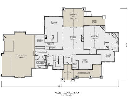 Main Floor for House Plan #5631-00145