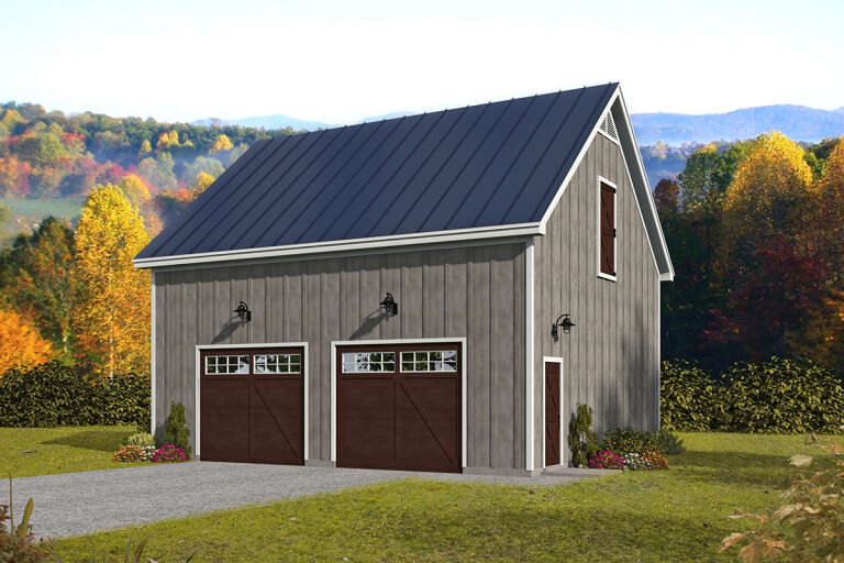 House Plan House Plan #25453 Front Elevation 