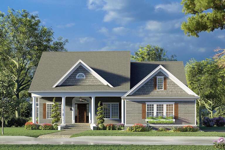 House Plan House Plan #25460 Front Elevation 