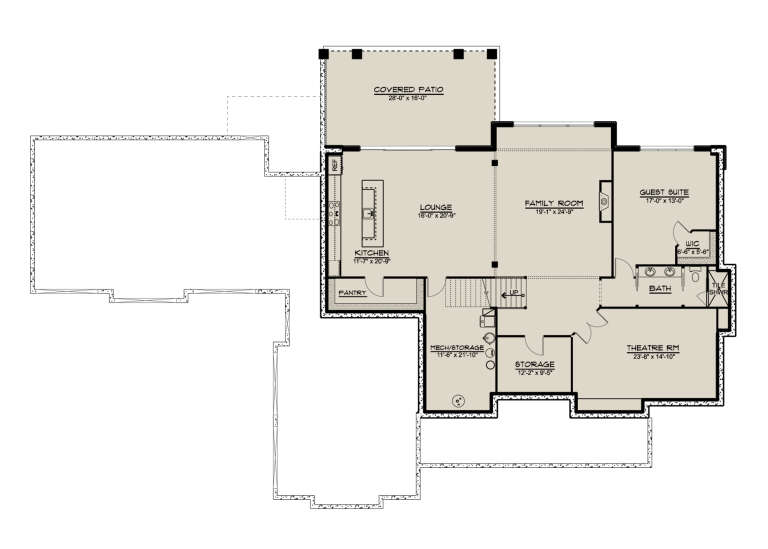 House Plan House Plan #25519 Drawing 3