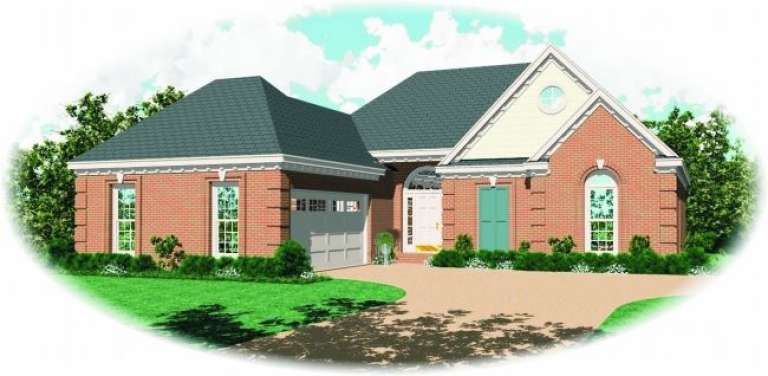 House Plan House Plan #2562 Front Elevation