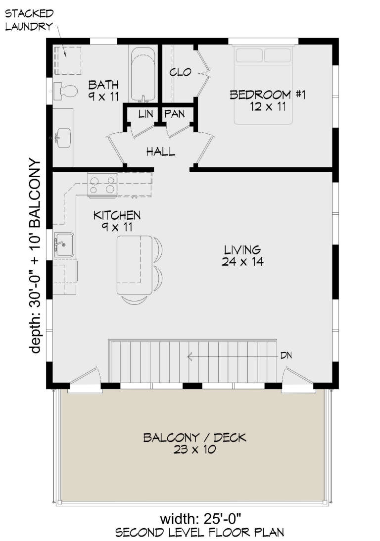 House Plan House Plan #25625 Drawing 2