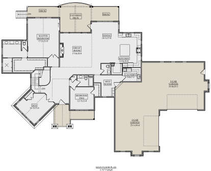Main Floor for House Plan #5631-00155