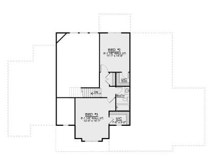 Second Floor for House Plan #5032-00101