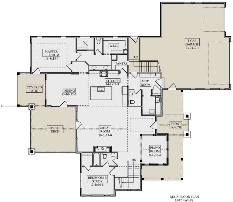 House Plan House Plan #25656 Drawing 1