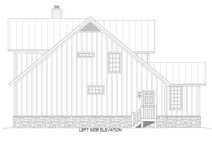 Country House Plan #940-00356 Elevation Photo
