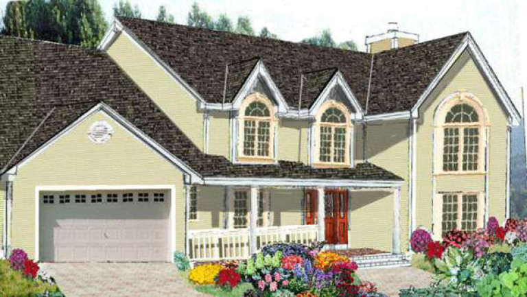 House Plan House Plan #257 Front Elevation