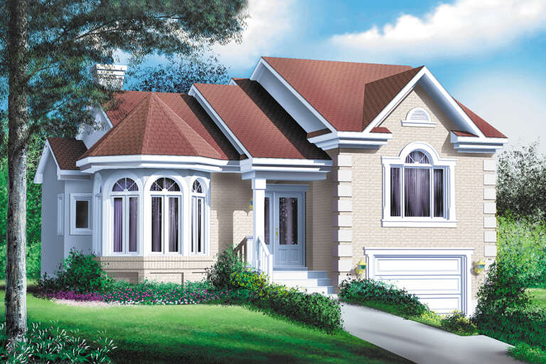 House Plan House Plan #25738 Front Elevation 