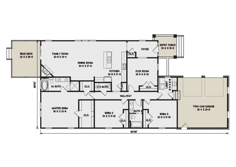 House Plan House Plan #25760 Drawing 1