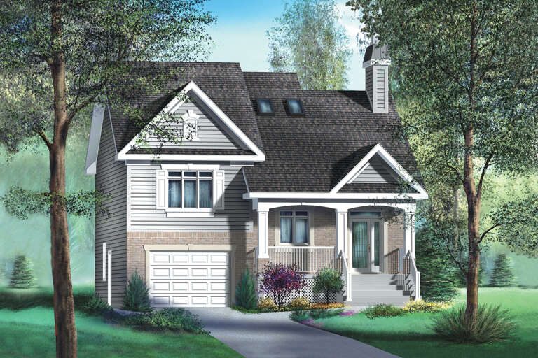 House Plan House Plan #25762 Front Elevation 