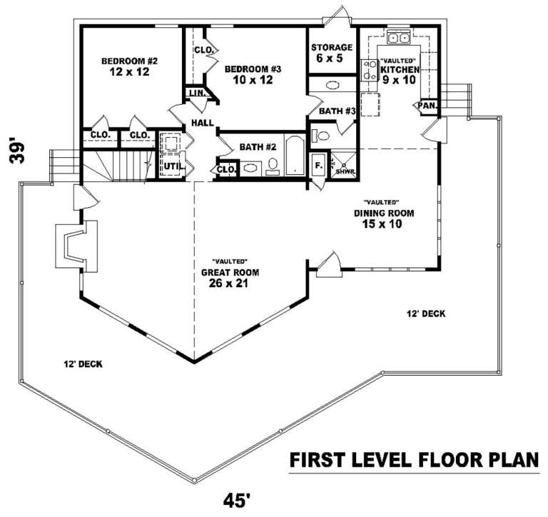 House Plan House Plan #2585 Drawing 1