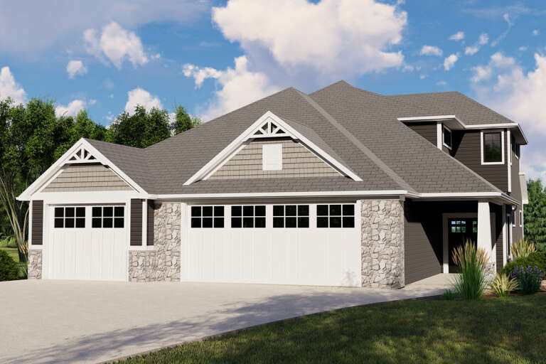 House Plan House Plan #25883 Front Elevation