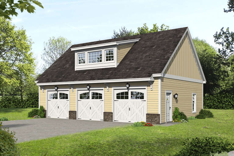 House Plan House Plan #25902 Front Elevation