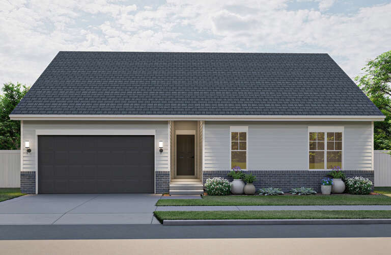 House Plan House Plan #25920 Front Elevation