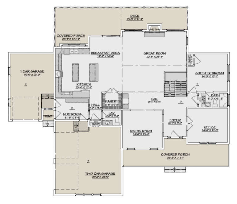 House Plan House Plan #25927 Drawing 1