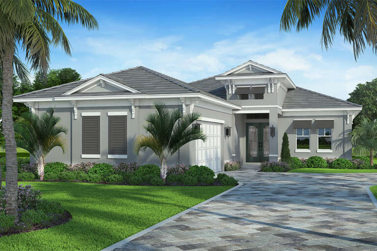 House Plan House Plan #25974 Front Elevation