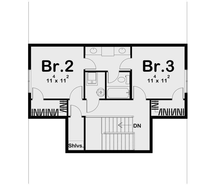 House Plan House Plan #25980 Drawing 2