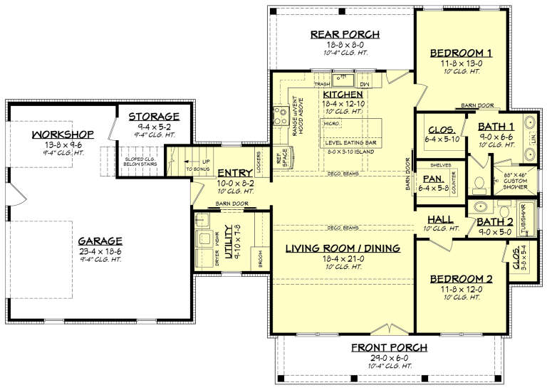 House Plan House Plan #25984 Drawing 1