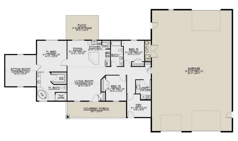 House Plan House Plan #25988 Drawing 1