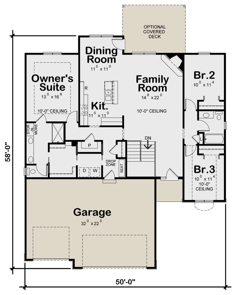 House Plan House Plan #26027 Drawing 1